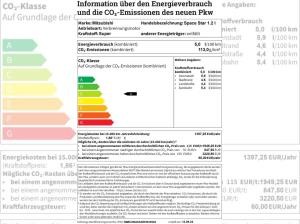 Mitsubishi Space Star Select Sofort Verfügbar!!
