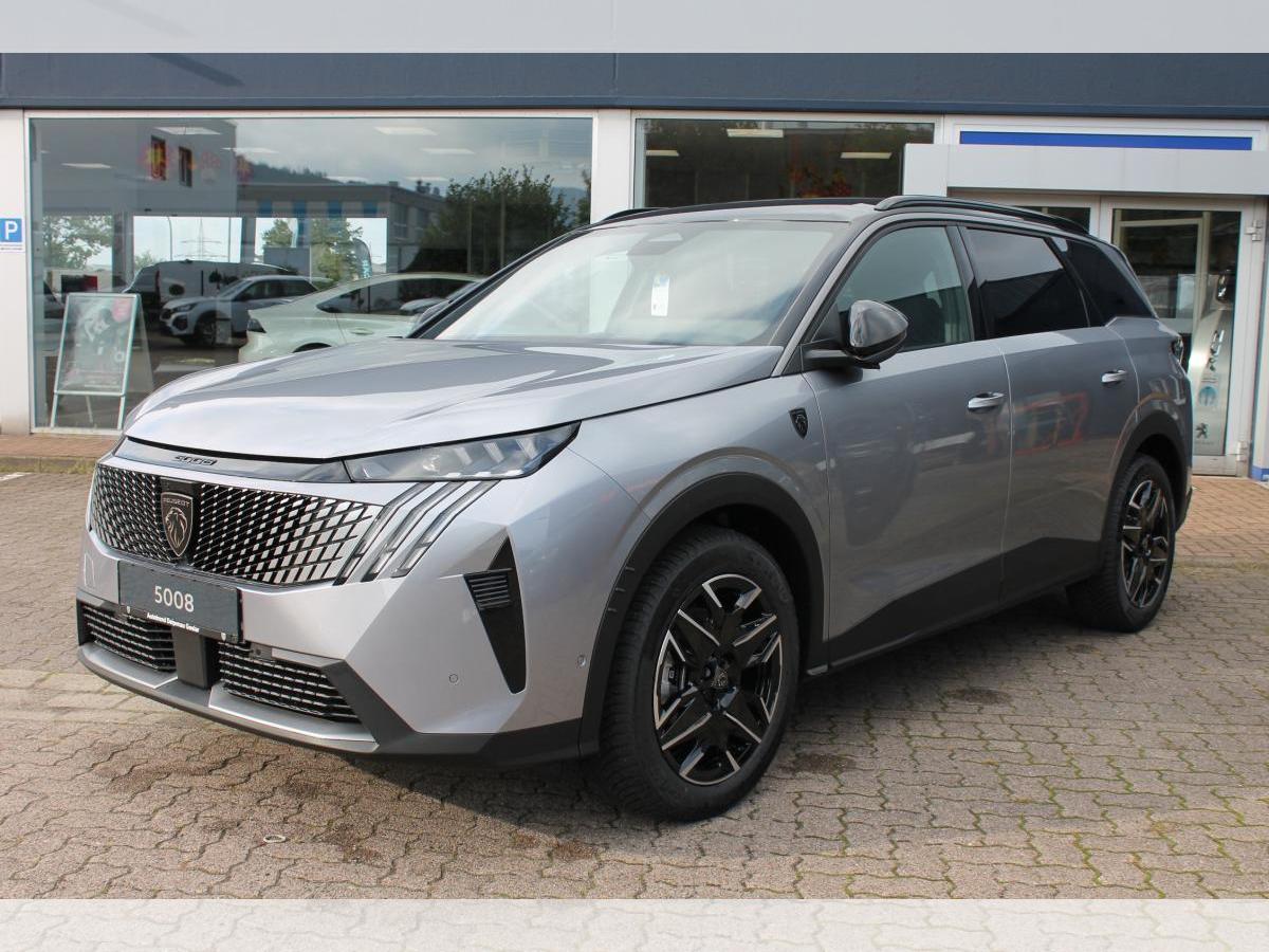 Peugeot 5008 GT Hybrid 136 e-DSC6 7-Sitzer + AHK+Leder