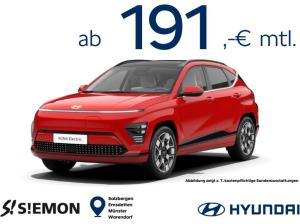 Hyundai Kona Elektro Advantage  ⚡ 156 PS⚡ Advantage ⚡ Engine Red ⚡ 6 Wochen