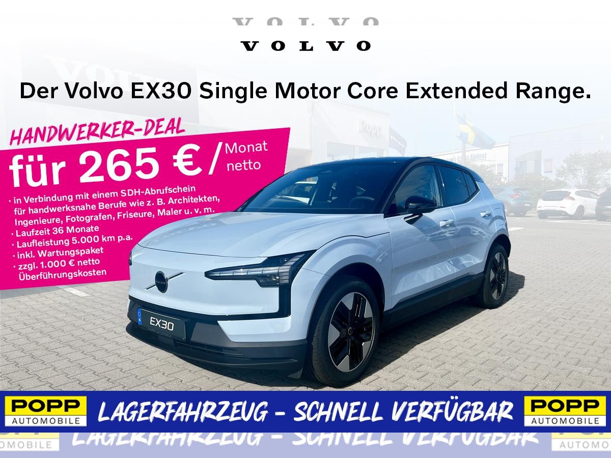 Volvo EX30 Extended Range Core | 0,-€ Sonderzahlung | inkl Wartungspaket | Handwerkerdeal