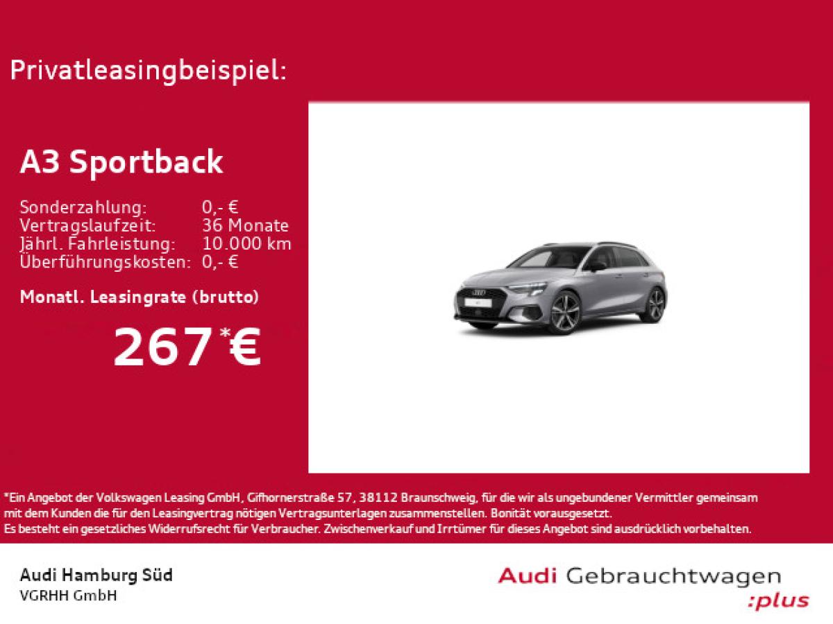 Audi A3 Sportback 30 TFSI advanced S tronic NAVI/LED
