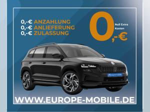 Skoda Karoq Sportline Exclusiv 2025 1.5 TSI OPF 150 DSG (UVP 55.920€/ ) NAV/CANTON/PANO/AREA/EASY/AHK/5J.G