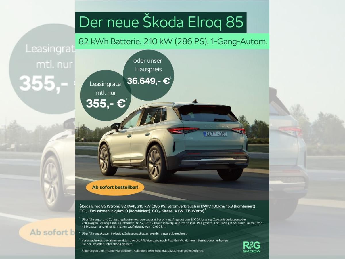 Skoda Elroq 85 *Bestellstart*