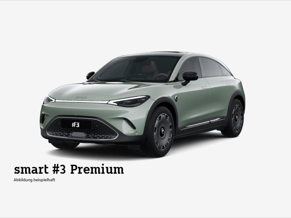 smart #3 Premium⚡(Wärmepumpe/Pano/Headup/LED+/360°/19Zoll)
