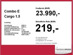 Opel Combo E Cargo 1.5 D *GEWERBEKUNDENANGEBOT*