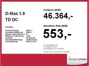 Isuzu D-MAX 1.9 TD DC V-CROSS ⚡GEWERBEANGEBOT⚡