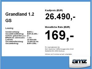 Opel Grandland 1.2 GS *Allwetterreifen*360°*Keyless*