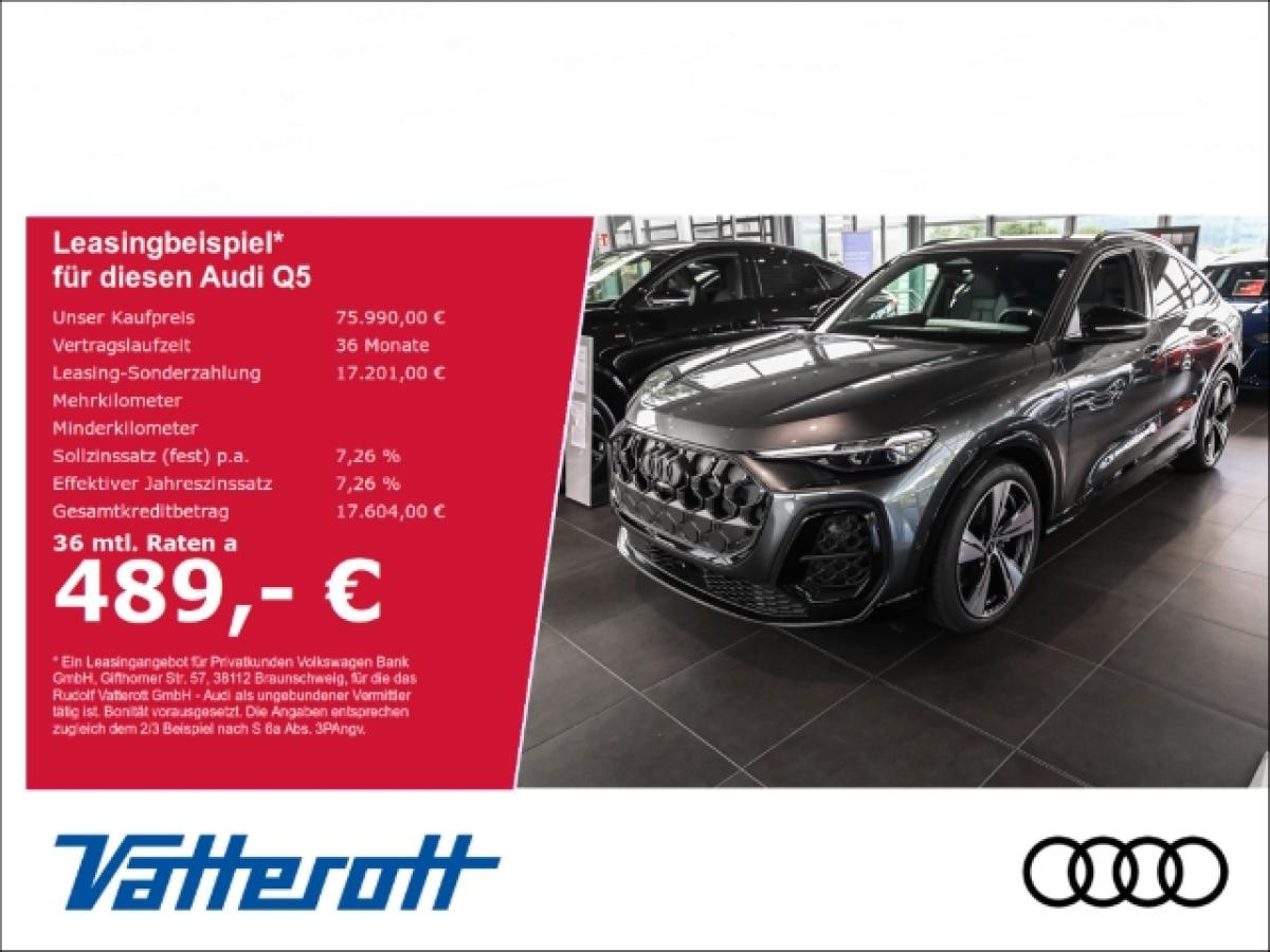 Audi Q5 Sportback edition one TDI Luftfed. HUD