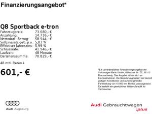 Audi Q8 Sportback e-tron 55 /h*PANO*AHK*8-fach