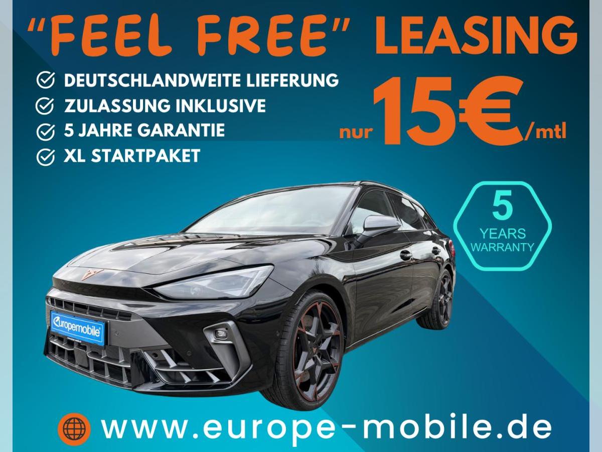 Cupra Leon Sportstourer VZ 2.0 TSI 333 mit Ultrapaket (UVP 63.660€/SOFORT) PANO/NAV/AHK/SIDE/PURE/SENNH./UVM.