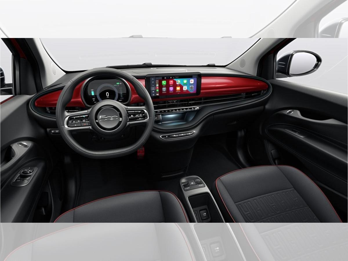 Fiat 500e RED - Limousine MY25 inkl. Klimaautomatik, Tempomat, Rückfahrkamera - Sofort Verfügbar!