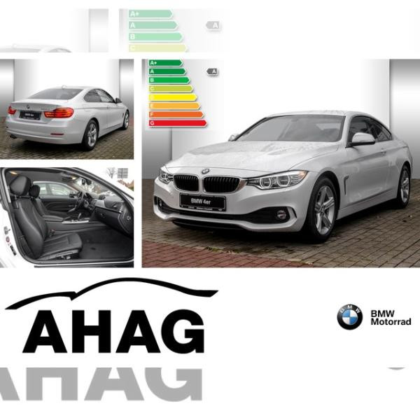 Foto - BMW 420 d Coupe, Mineralweiß Met., Navigationssystem, Rückfahrkamera
