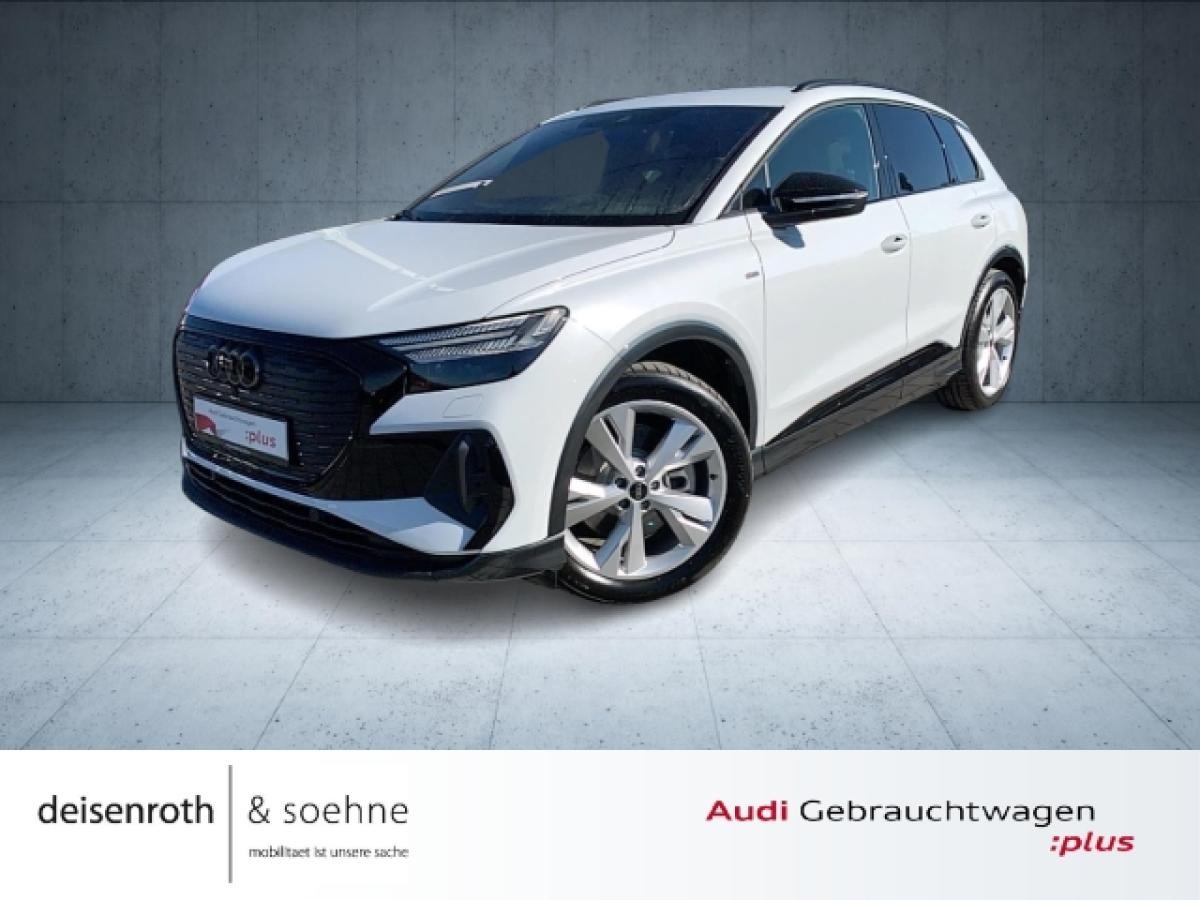 Audi Q4 e-tron e-tron S line 45 W-Pumpe/Matrix/AHK/Nav/20''/sound/Assist