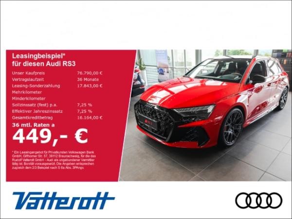 Audi RS3 2.5 TFSI Sportback Keramik ACC Leder Navi Panorama