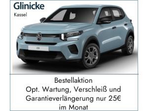 Citroën C3 Elektro YOU!- Bestellfahrzeug | Frei Konfigurierbar GÜLTIG BIS ZUM 28.03.2025