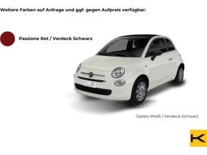 Fiat 500C Cabrio | Klima & Sound | mit 10.000 km Laufleistung❗