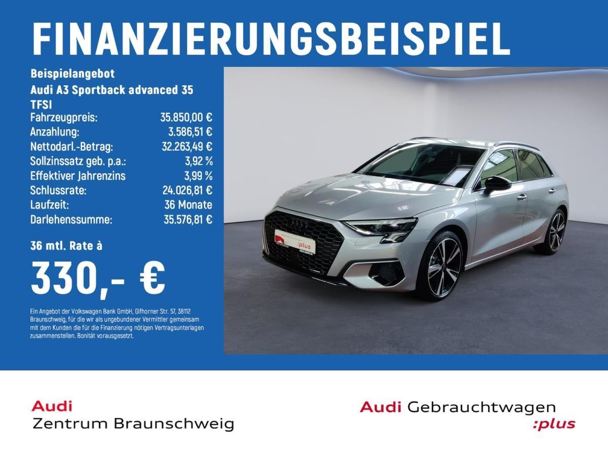 Audi A3 Sportback advanced 35 TFSI LED+AHK+SHZ+NAVI