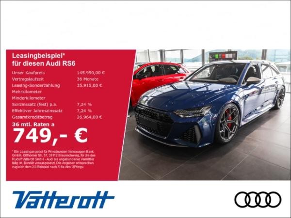 Audi RS6 Avant performance AHK Pano Keramik B&O Laser
