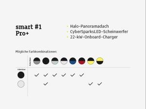 smart #1 Pro+ ❗️Aktionsrate❗️ Wartung & Verschleiß inkl.* MY23² Kurzfristig verfügbar!