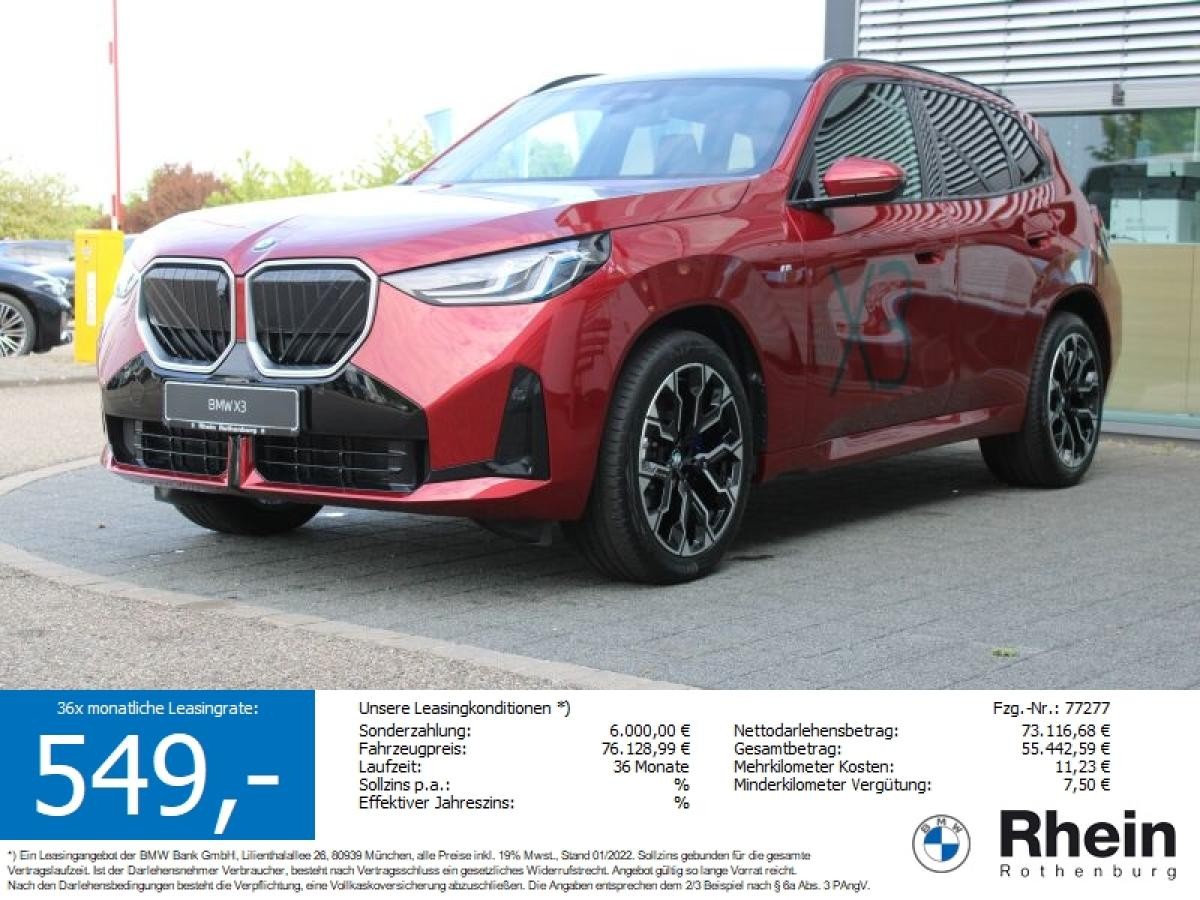 BMW X3 xDrive20 der NEUE *Vollausstattung*