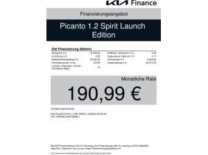 Kia Picanto 1.2 Spirit Launch Edition UVP 21.619 EUR