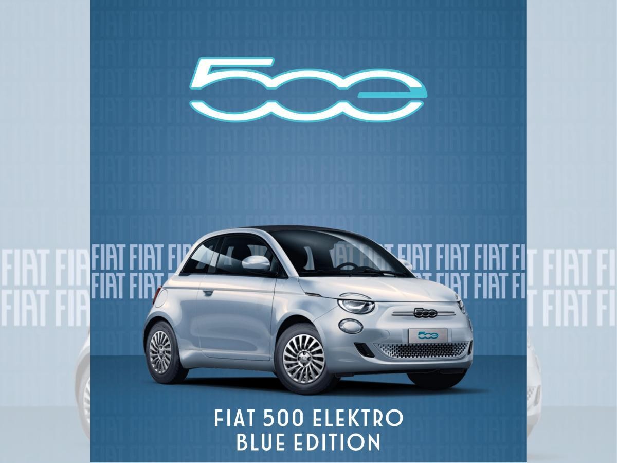 Fiat 500e Cabrio Blue Edition Ohne Überführung