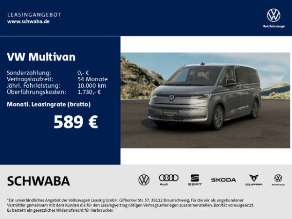 Volkswagen Multivan LÜ GOAL 2,0 TDI DSG *Kurzzulassung* - weitere Lagerwagen vorhanden !