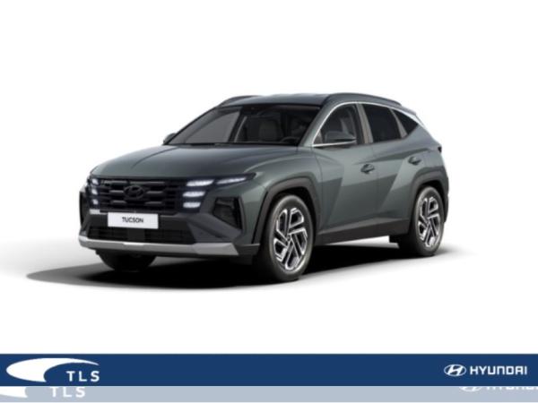 Hyundai TUCSON Prime *Privat&Gewerbe* Cypress Green 160Ps Mild-Hybrid Frontantrieb 7-DCT Digital-Key Navi digitales