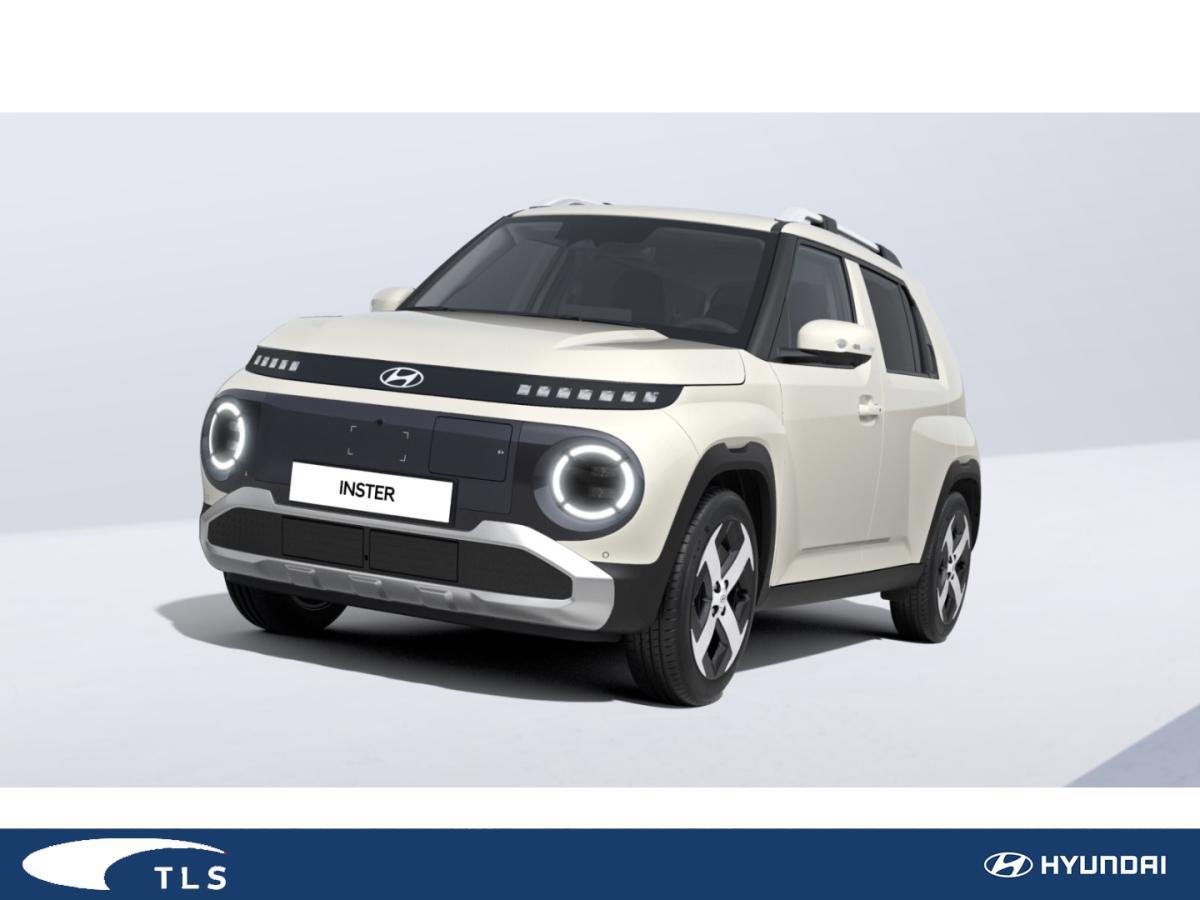 Hyundai Inster PRIME ! /Unbleached Ivory/ +V2L+Glasschiebedach !! 49kWh Batterie ** PRIVAT** A