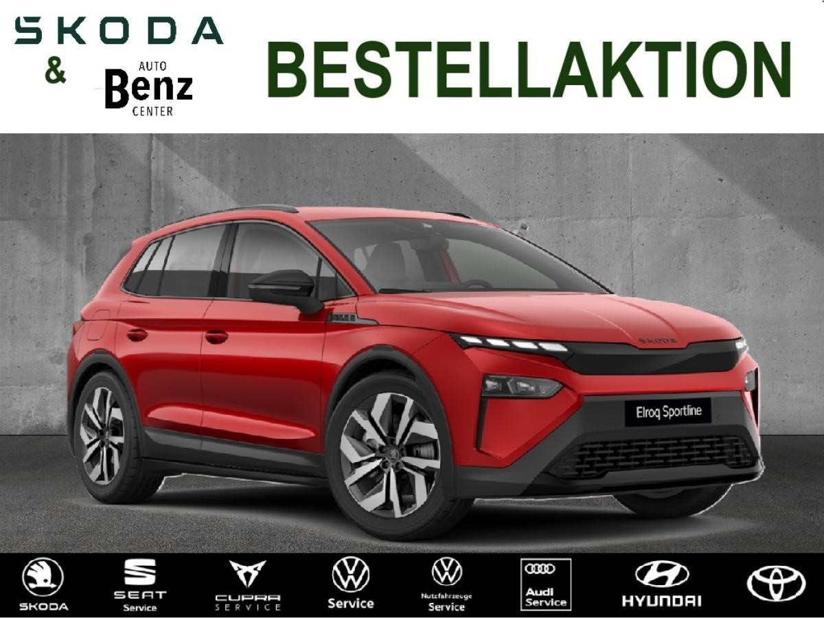 Skoda Elroq 85 SPORTLINE *KESSY*MATRIX-LED*WÄRMEPUMPE*ACC*TRAVEL ASSIST* - GEWERBLICH