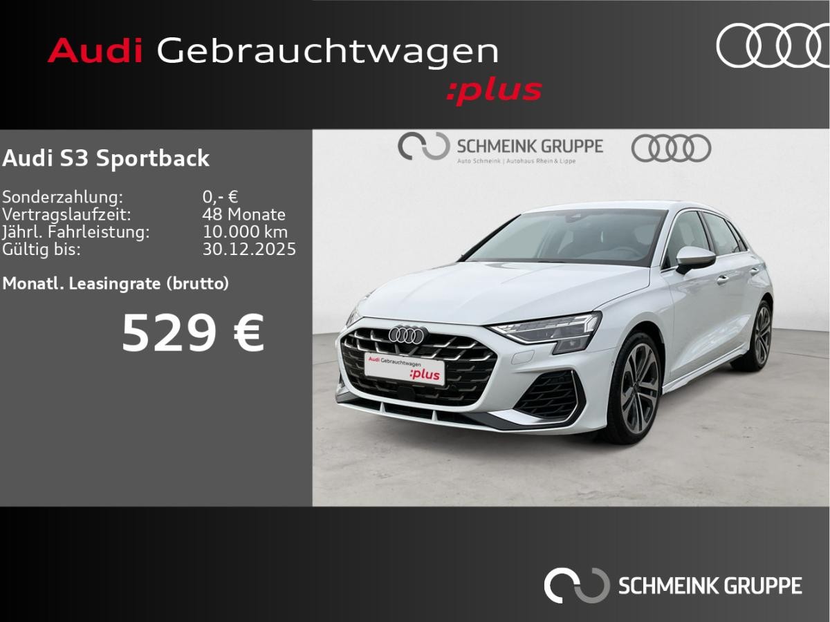 Audi S3 Sportback TFSI quattro S-line Leder Amb+ Navi