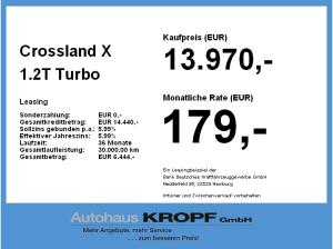 Opel Crossland X 1.2T Navi,Sitzheizung,Lenkradheizung