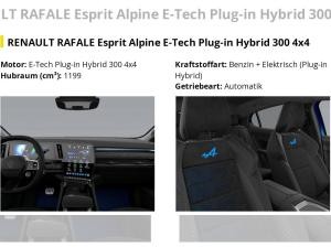 Renault Rafale Esprit Alpine E-Tech Plug-in Hybrid 300 4x4 *Gewerbe-Angebot*