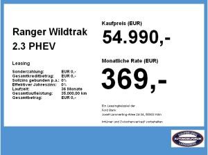 Ford Ranger Wildtrak 2.3 PHEV Navi | Kamera | 18 LMF