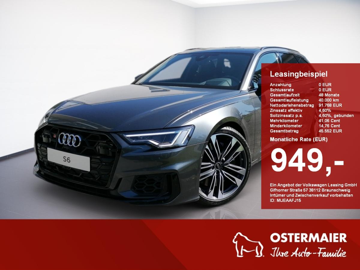 Audi S6 Avant TDI tiptronic MATRIX,AHK,B&O,HuD,PDC,KAMERA,SHZ,PANO,5J-Garantie
