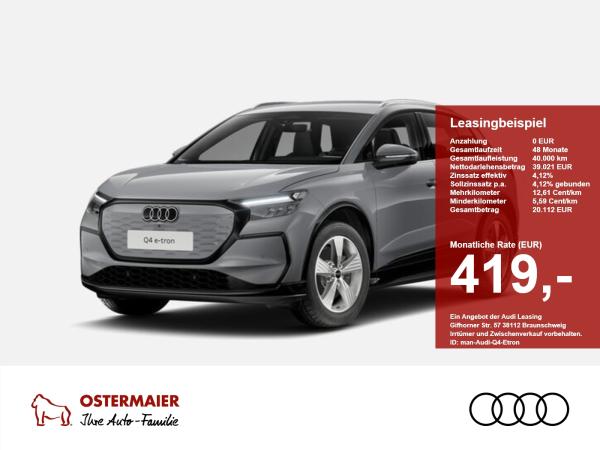 Audi Q4 e-tron SUV NEU 419 BRUTTO NAVI,19,SITZHZG