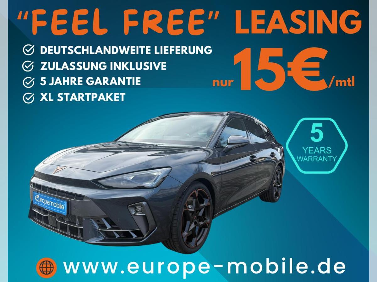 Cupra Leon Sportstourer VZ 2.0 TSI 333 mit Ultrapaket (UVP 63.660€/SOFORT) PANO/NAV/AHK/SIDE/PURE/SENNH./UVM.