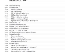 BMW 530 Hybrid (530e) M Sportpaket
