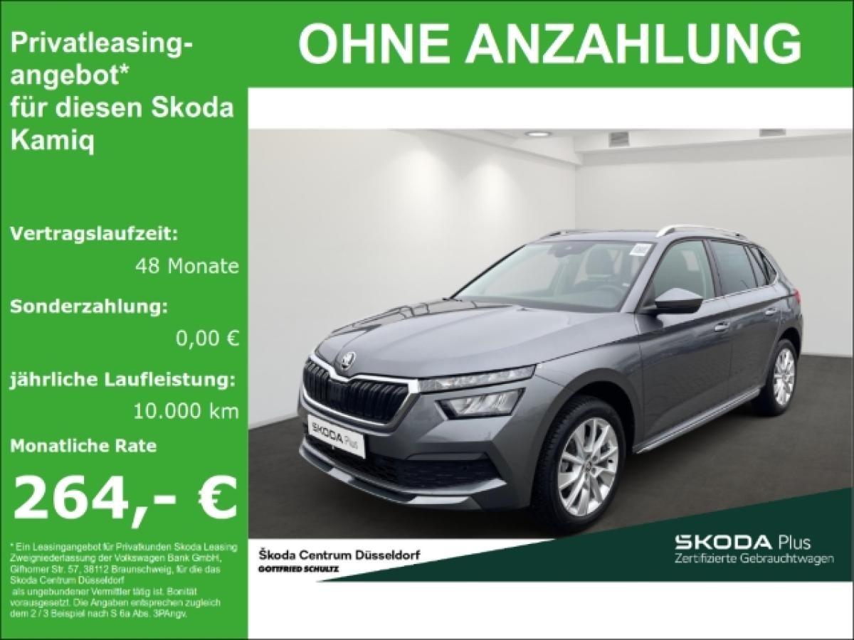 Skoda Kamiq Style DSG Rückfahrkamera Einparkhilfe vorn und hinten