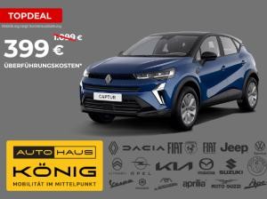 Renault Captur Evolution | Zwei Raten geschenkt | Nur für kurze Zeit: Überführungskosten jetzt nur 399 €❗