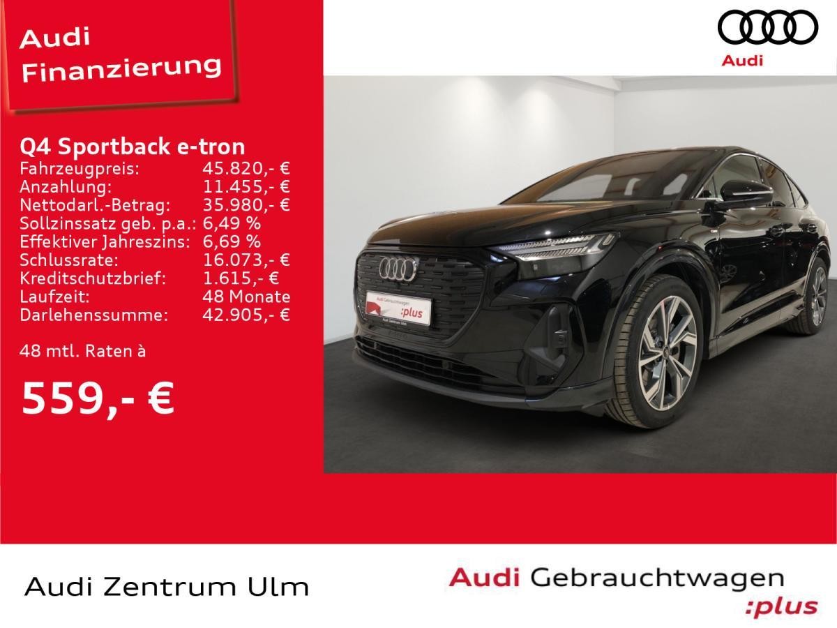 Audi Q4 e-tron Sportback 45 quattro AHK R-KAM NAV+
