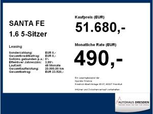 Hyundai Santa Fe 1.6 5-Sitzer T-GDI *SOFORT*SIGNATURE