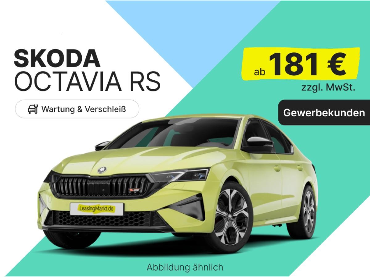 Skoda Octavia RS 2,0 TSI | inkl. W+V | Gewerbe