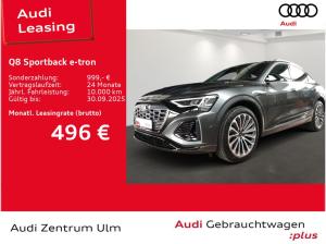 Audi Q8 Sportback e-tron 50 qu. S-Line R-KAM AHK NAV+