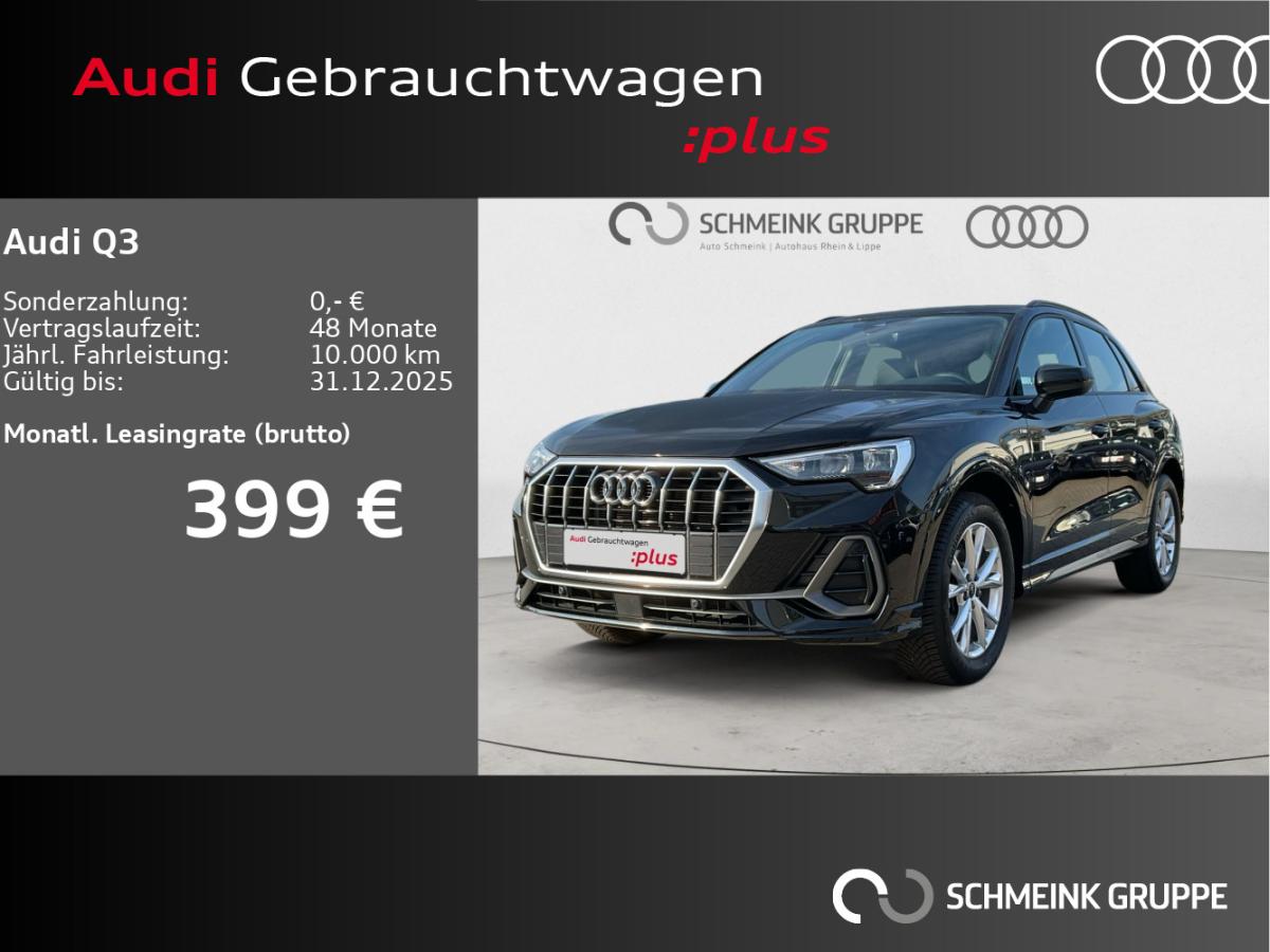 Audi Q3 35 TDI S line Navi Carplay Kamera Allwetter