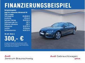 Audi A4 Limousine Advanced 40 TFSI s tronic RearView+MATRIX-LED+SHZ