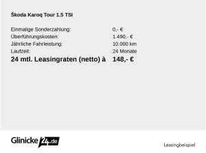 Skoda Karoq Tour 1.5 TSI DSG *FREI KONFIGURIERBAR*