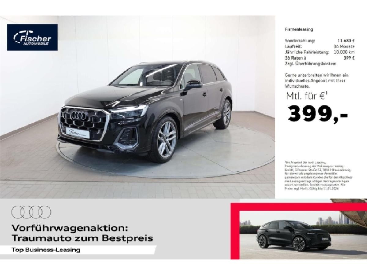 Audi Q7 50 TDI quattro S line UPE: 114.490,- €
