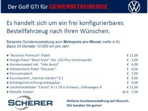 Volkswagen Golf GTI 265PS #Frühjahrs -Sprint #GewerbeLeasing