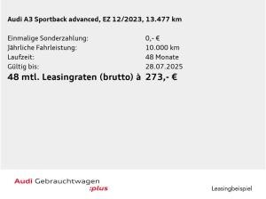 Audi A3 Sportback 35 TFSI LED PDC+ AHK CarPlay